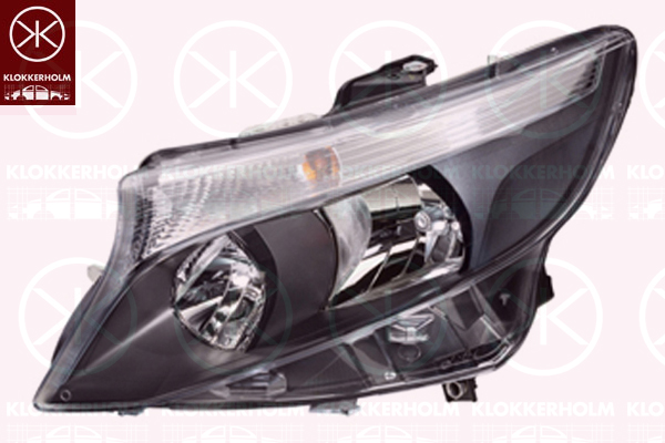 Headlight KLOKKERHOLM 35430143