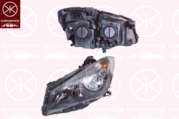 Headlight KLOKKERHOLM 35320121A1