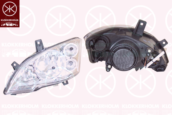 Headlight KLOKKERHOLM 35420123A1