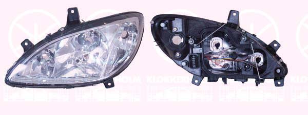 Headlight KLOKKERHOLM 35420142