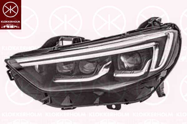 Headlight KLOKKERHOLM 50730183A1