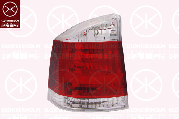 Tail Light Assembly KLOKKERHOLM 50780709