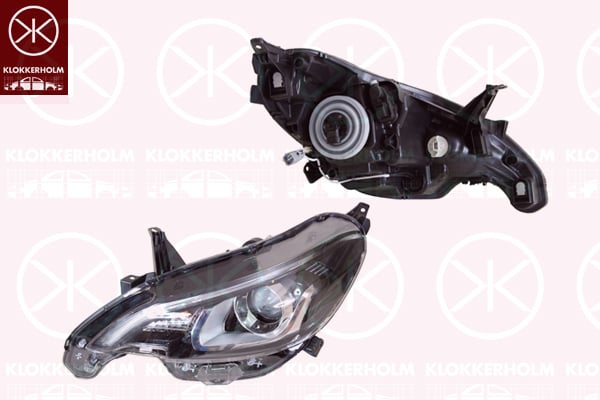 Headlight KLOKKERHOLM 55000121A1
