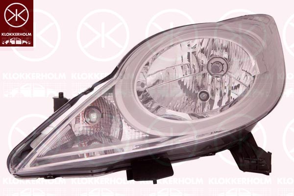 Headlight KLOKKERHOLM 55010143