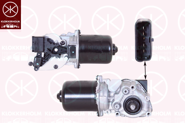 Wiper Motor KLOKKERHOLM 60423270