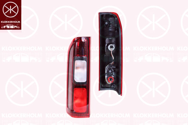 Tail Light Assembly KLOKKERHOLM 60630712