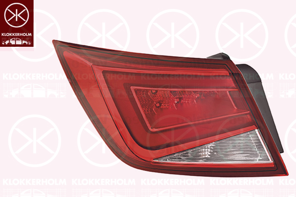 Tail Light Assembly KLOKKERHOLM 66140703A1