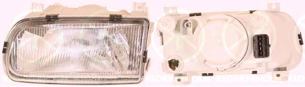 Headlight KLOKKERHOLM 75130123A1