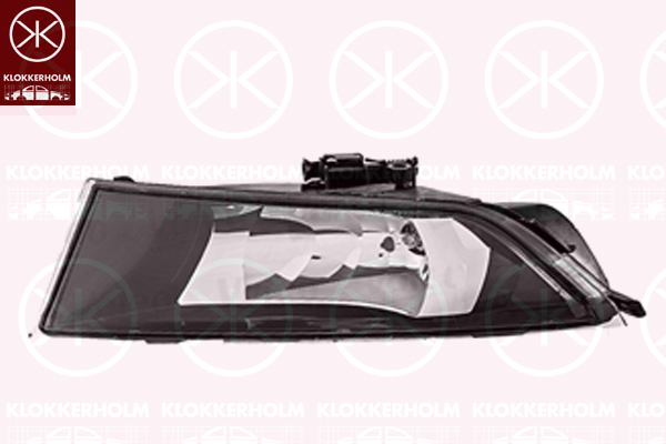 Front Fog Light KLOKKERHOLM 75160281