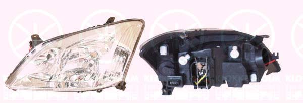 Headlight KLOKKERHOLM 81160143