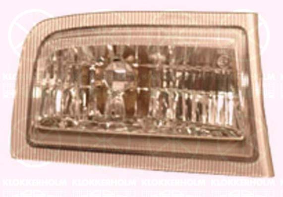 Front Fog Light KLOKKERHOLM 81350284