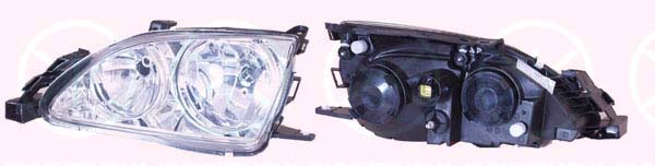 Headlight KLOKKERHOLM 81600145