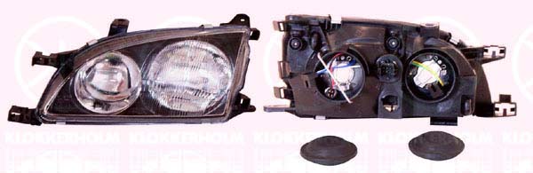Headlight KLOKKERHOLM 81600151