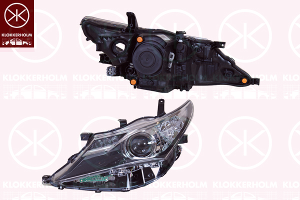 Headlight KLOKKERHOLM 81770141
