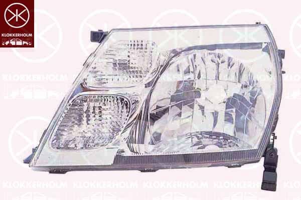 Headlight KLOKKERHOLM 81850131