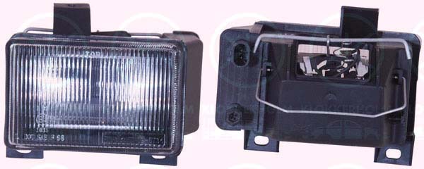 Front Fog Light KLOKKERHOLM 90080286