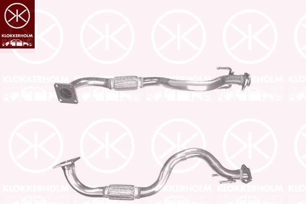 Exhaust Pipe KLOKKERHOLM 95238631