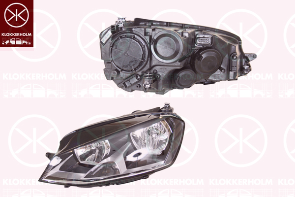 Headlight KLOKKERHOLM 95350142