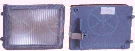 Eyelid, front fog light KLOKKERHOLM 95380492