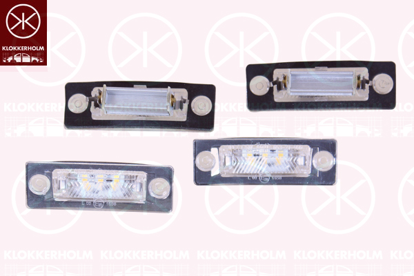 Licence Plate Light KLOKKERHOLM 95390859