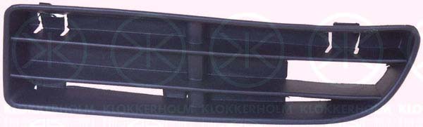 Ventilation Grille, bumper KLOKKERHOLM 9543912