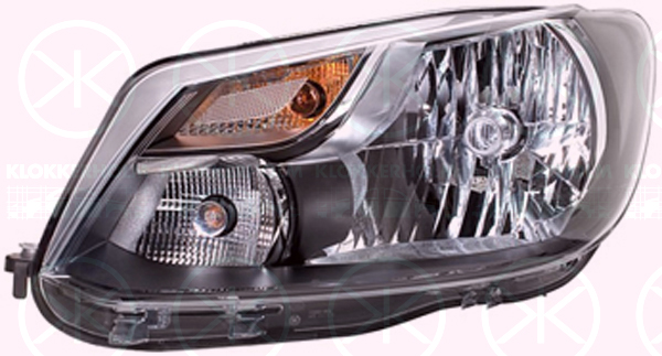 Headlight KLOKKERHOLM 95490143