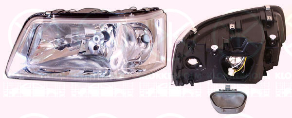 Headlight KLOKKERHOLM 95680122