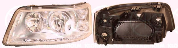 Headlight KLOKKERHOLM 95680126