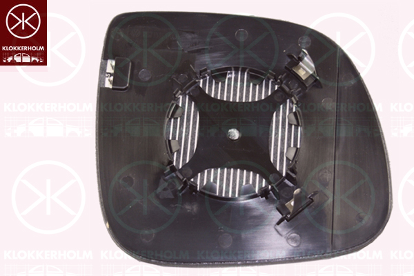 Mirror Glass, exterior mirror KLOKKERHOLM 95681066