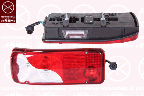 Tail Light Assembly KLOKKERHOLM 96000751