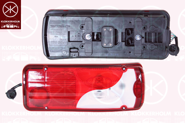 Tail Light Assembly KLOKKERHOLM 96000752