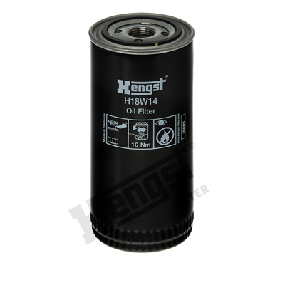 Filter, operating hydraulics HENGST FILTER H18W14
