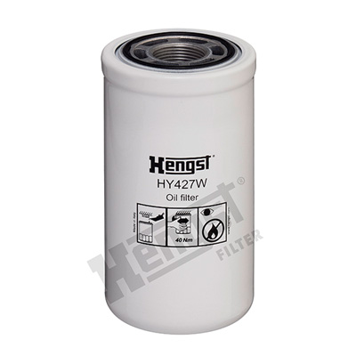 Filter, operating hydraulics HENGST FILTER HY427W