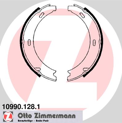 Brake Shoe Set, parking brake ZIMMERMANN 10990.128.1