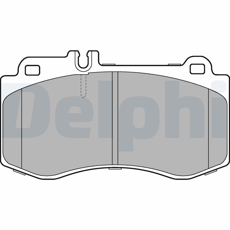 Brake Pad Set, disc brake DELPHI LP2304