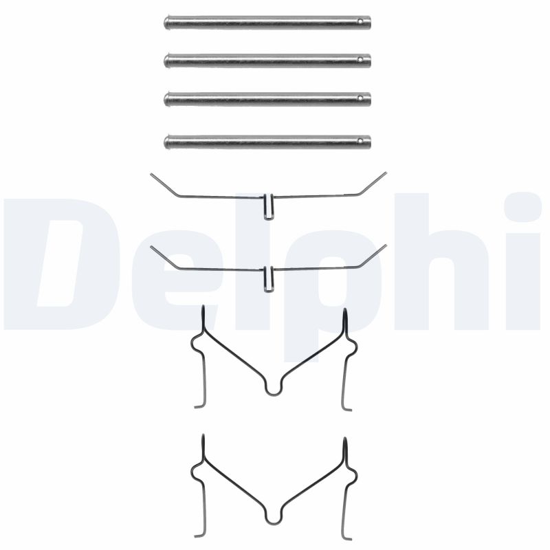 Accessory Kit, disc brake pad DELPHI LX0182