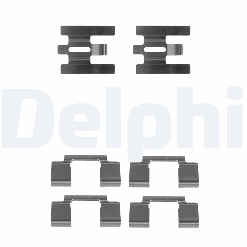 Accessory Kit, disc brake pad DELPHI LX0224