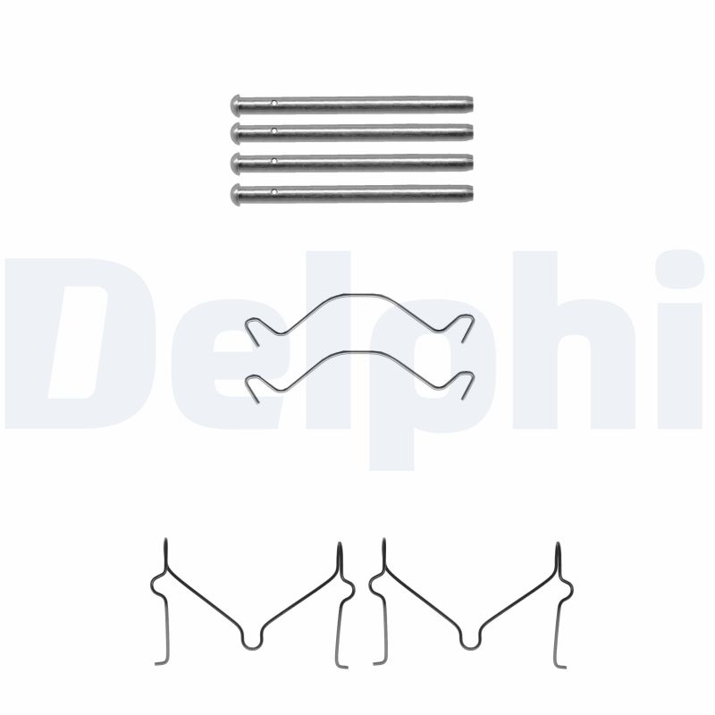 Accessory Kit, disc brake pad DELPHI LX0306