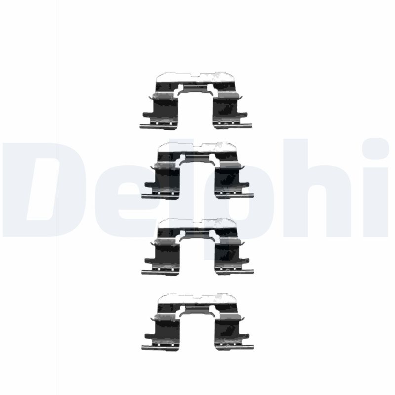 Accessory Kit, disc brake pad DELPHI LX0333