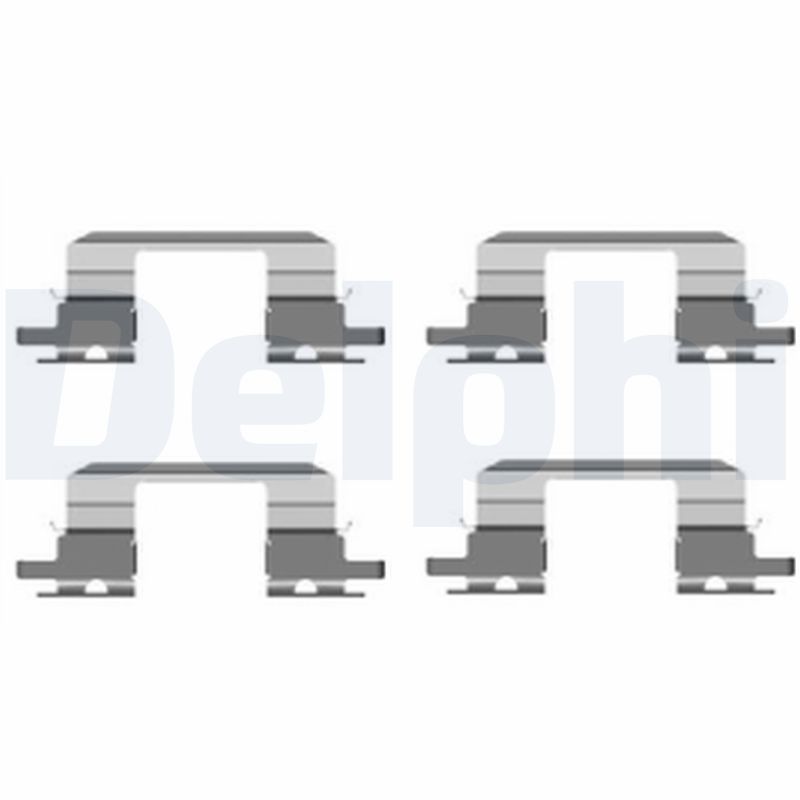Accessory Kit, disc brake pad DELPHI LX0431