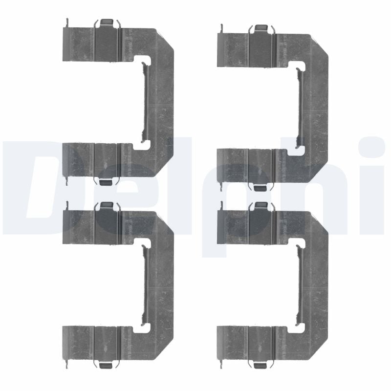 Accessory Kit, disc brake pad DELPHI LX0501
