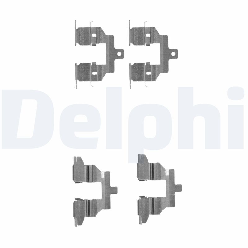 Accessory Kit, disc brake pad DELPHI LX0531