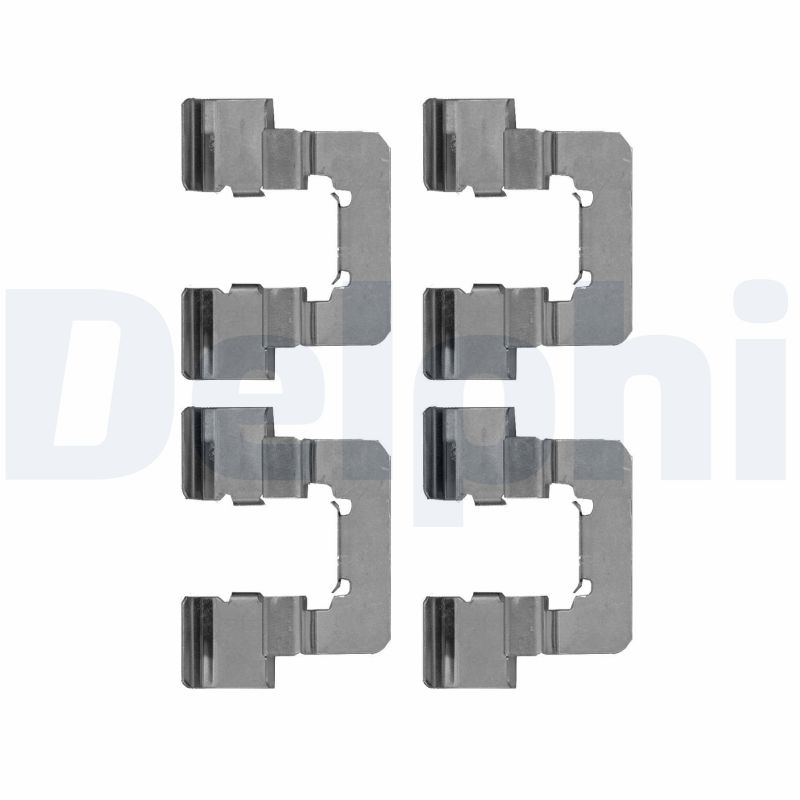 Accessory Kit, disc brake pad DELPHI LX0534