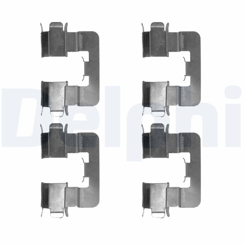 Accessory Kit, disc brake pad DELPHI LX0539