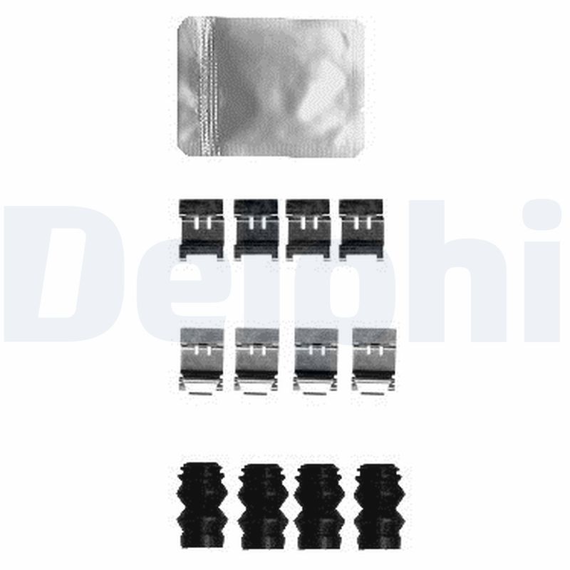 Accessory Kit, disc brake pad DELPHI LX0593
