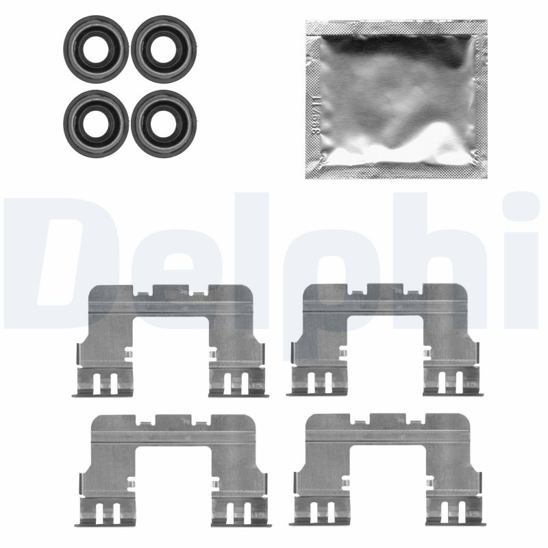 Accessory Kit, disc brake pad DELPHI LX0617