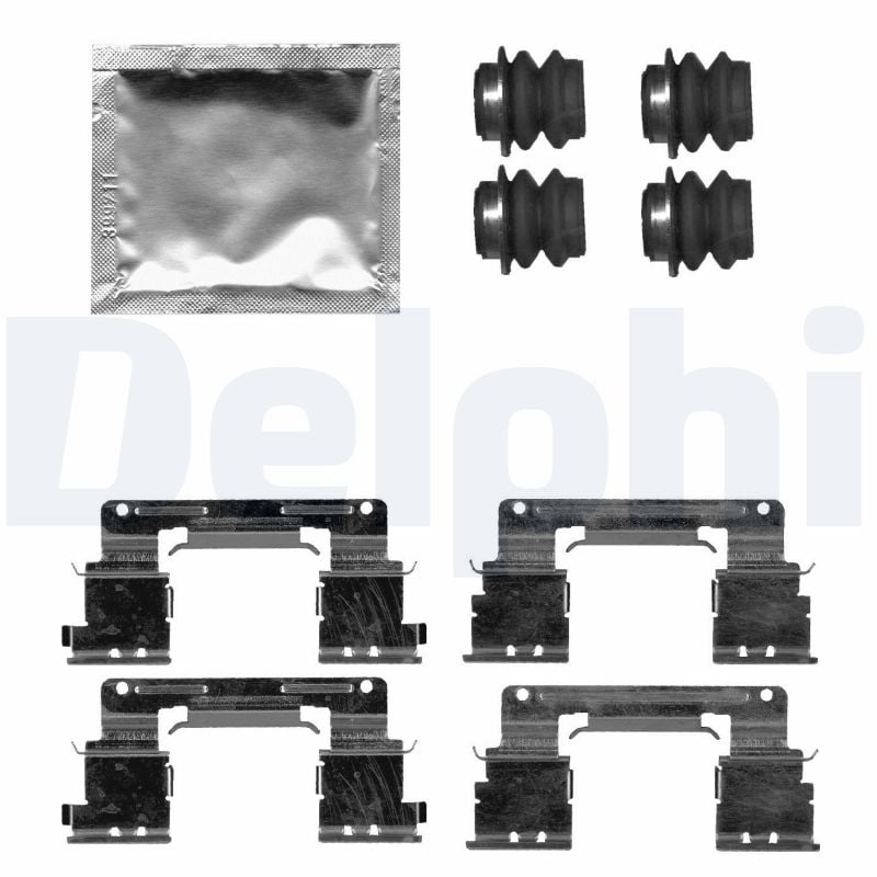Accessory Kit, disc brake pad DELPHI LX0619