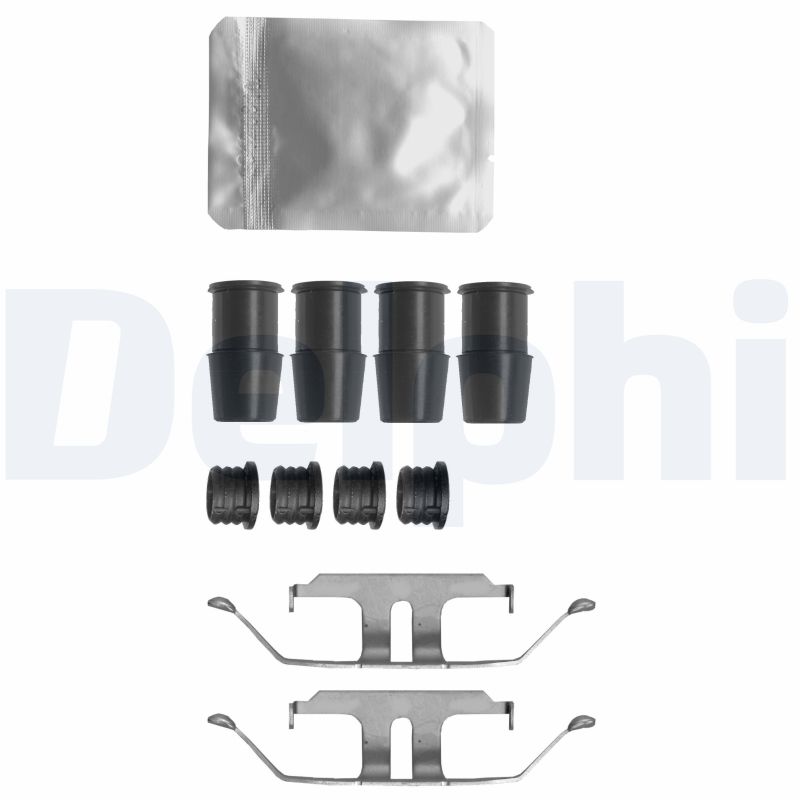 Accessory Kit, disc brake pad DELPHI LX0636