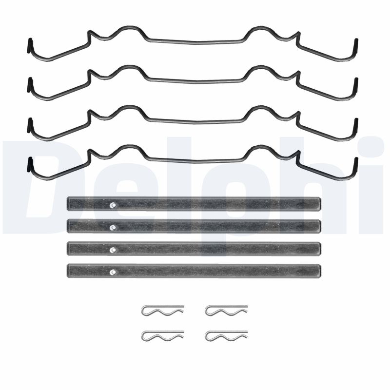 Accessory Kit, disc brake pad DELPHI LX0722