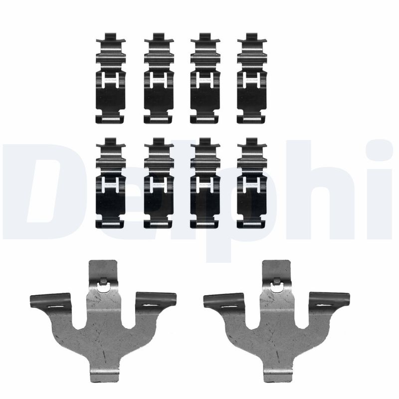 Accessory Kit, disc brake pad DELPHI LX0724